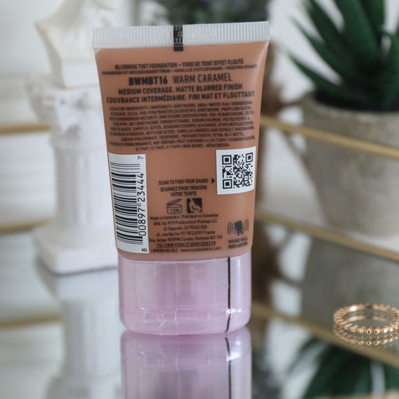 NYX Bare With Me Tint Foundation - 16 Warm Caramel - Picture 2 of 3